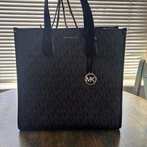 Michael Kors Black Monogram Tote